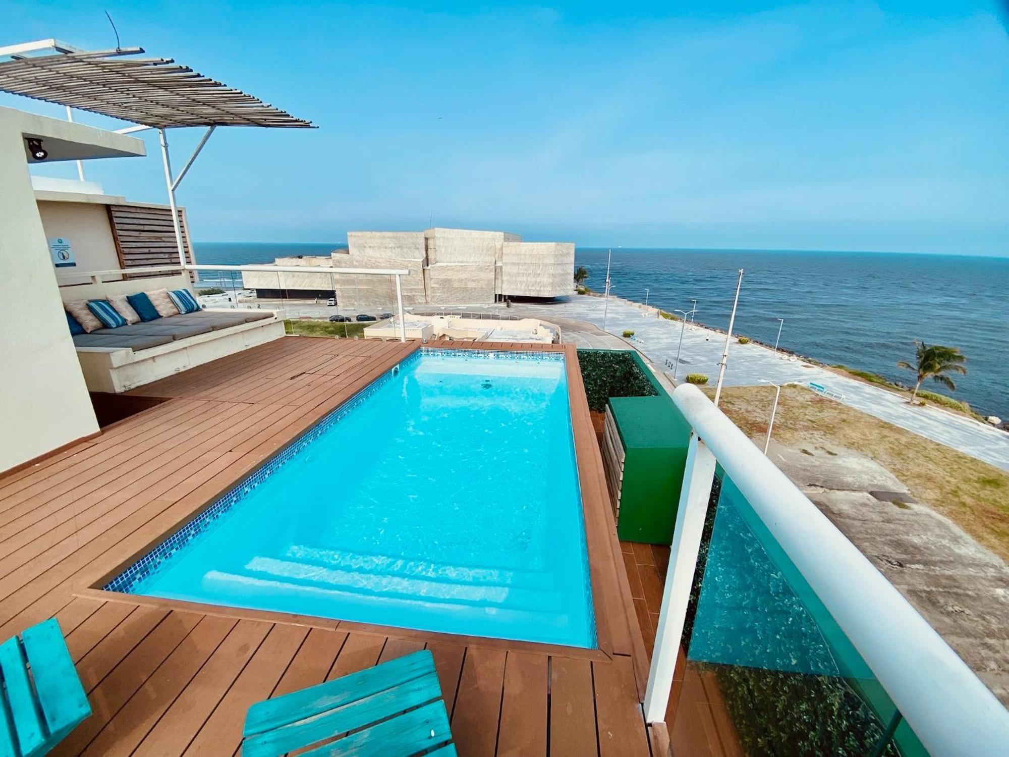 보카델리오 Frente Playa Vista Al Mar, Piscina De Uso Exclusivo 아파트 외부 사진